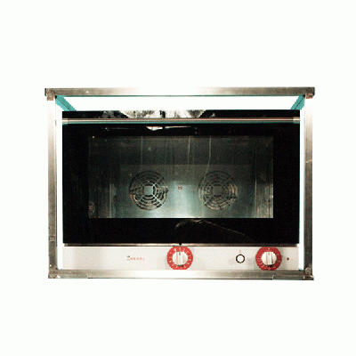 oven hete lucht gastronorm 3 rekken 230  V 3300 W