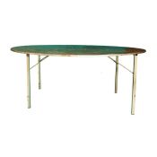 eettafel rond 1.50 mtr