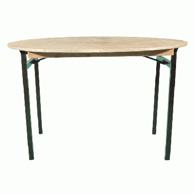 eettafel rond 1.20 mtr